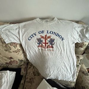 Vintage London England t shirt